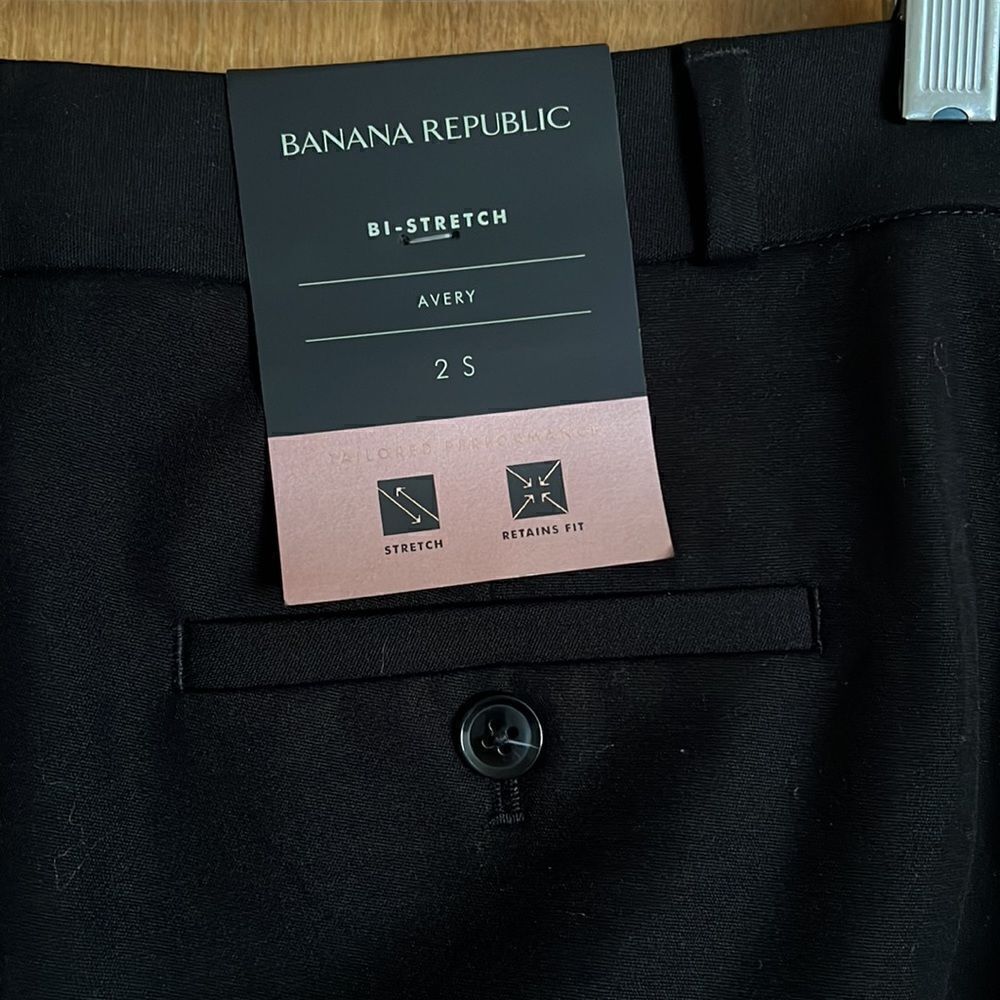 Banana Republic AVERY Bi Stretch Black 2S - Picture 4 of 8